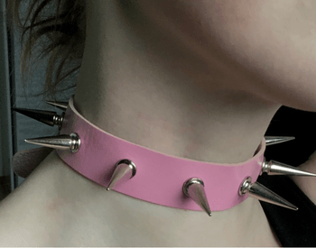 Pinkki choker