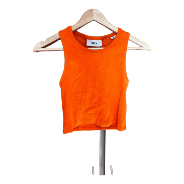 Orange JJXX crop top
