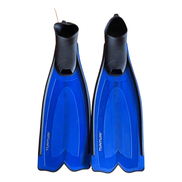 Tunturi blue swim fins size 36-37