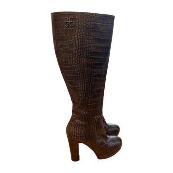 Fabi High heel leather Boots