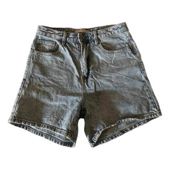 Light blue denim shorts