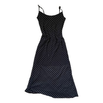 GUESS black polka dot dress