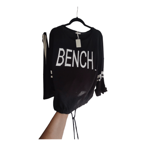Juodas Bench megztinis