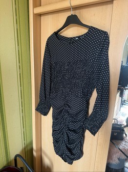 Zara polka dot dress