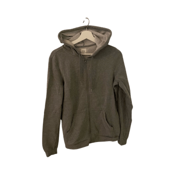 2 harmaa vetoketjuhuppari