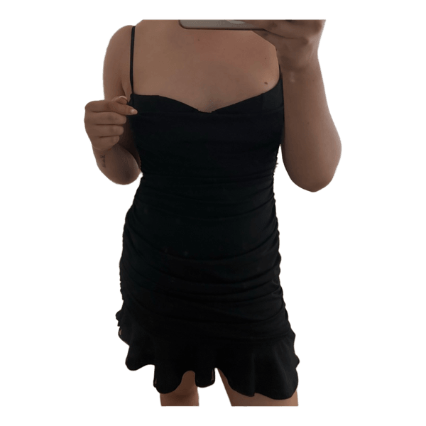 Zara black mini dress