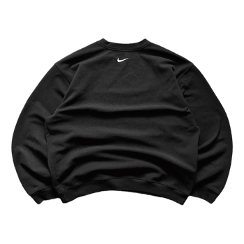 Vintage crewneck black white Nike y2k