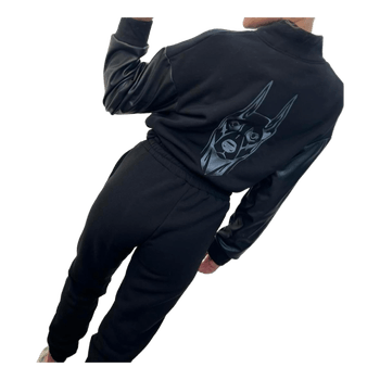 Black track suit