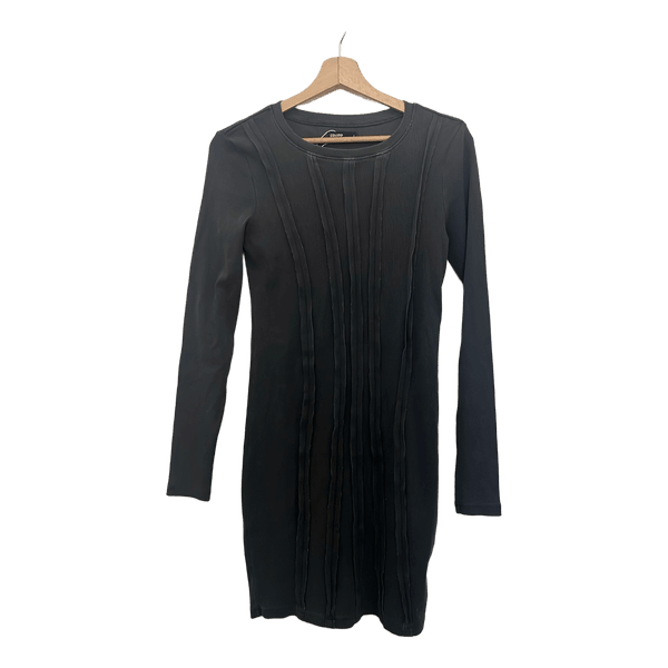 Cropp grey ribbed dress