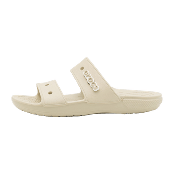 Beige low wedge shoes
