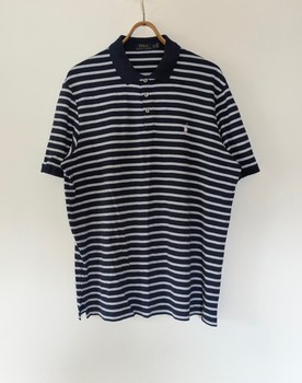 🔵 Polo Ralph Lauren Striped Polo – Size XL