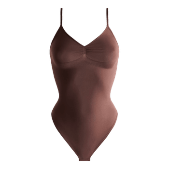 Firm shape sculpting-stringbody Ruskea