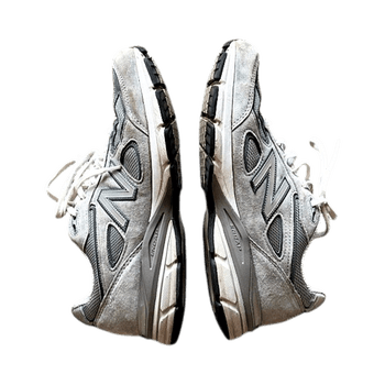 New Balance 990v4 Made in US, Silver Grey sneakers