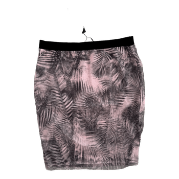 Vila palm print skirt