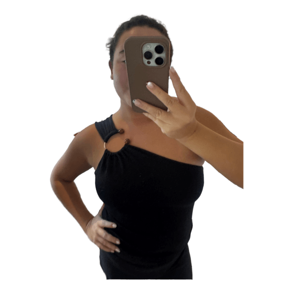 Sort one-shoulder top