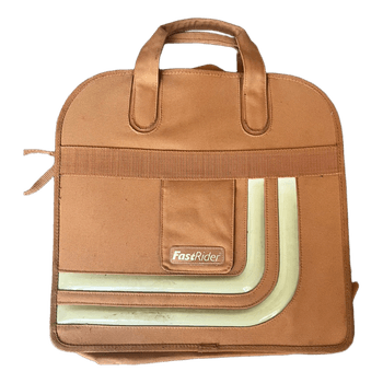 Brown FastRider bicycle bag