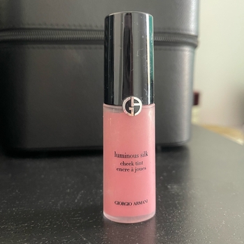 Pink cheek tint from Armani beauty 