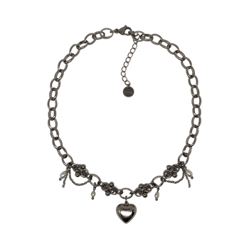 Princess heart necklace