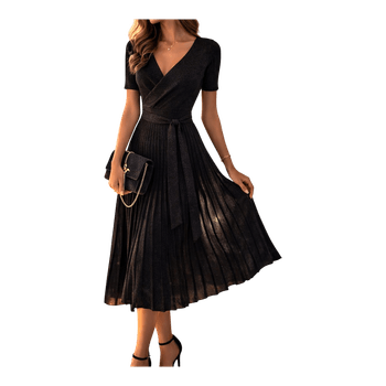 Elegant Sparkly Black Dress (Size S)