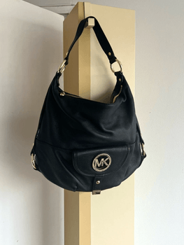 Michael kors real leather bag