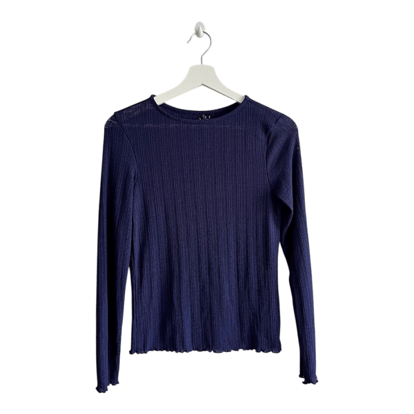 Vero Moda navy long-sleeved top
