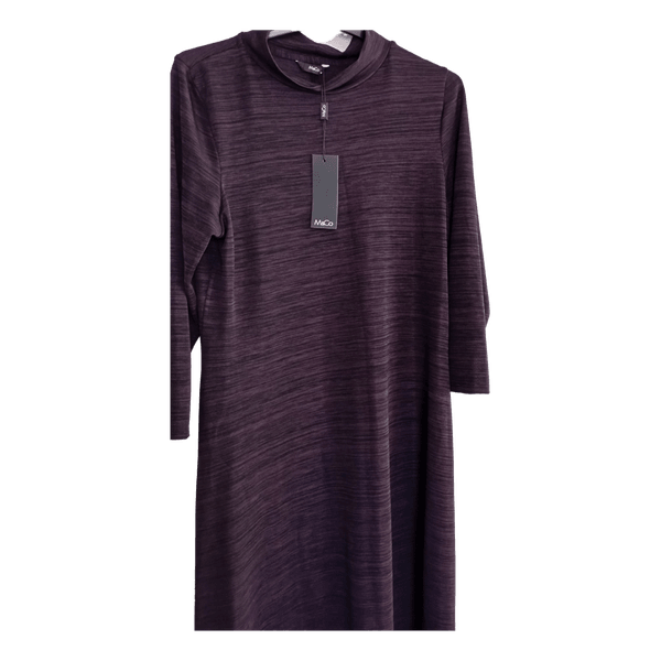 Violet melange midi dress