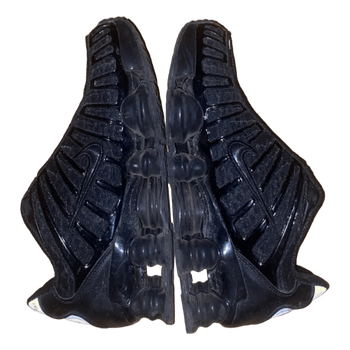 Black Nike Shox sneakers