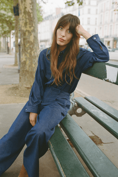 Denim shirt