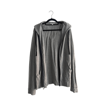 James Perse Grey Hoodie – Supima Cotton, Minimalist & Ultra-Comfortable