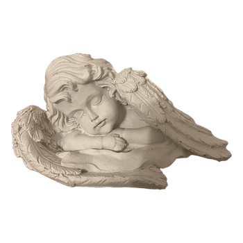 White angel figurine