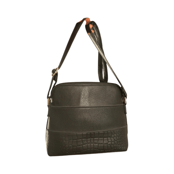 Black shoulder bag