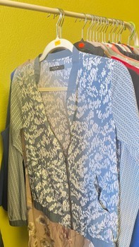 Vila blue bomber jacket