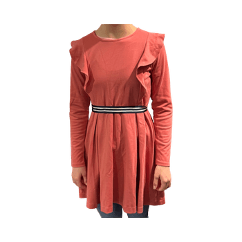 Cotton coral dress