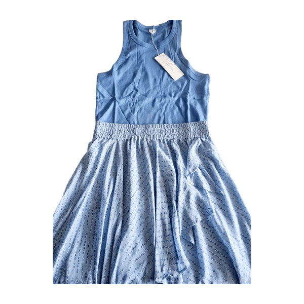 Ganni skirt + Arela cotton top - new!