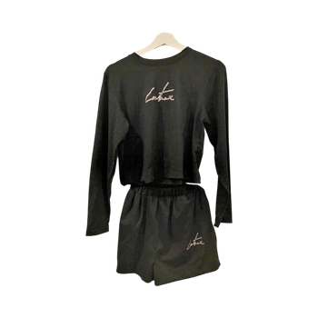 Black loungewear set
