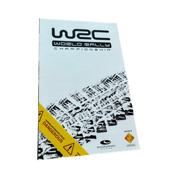 PS2 WRC World Rally Championship ohjekirja SCES-50139