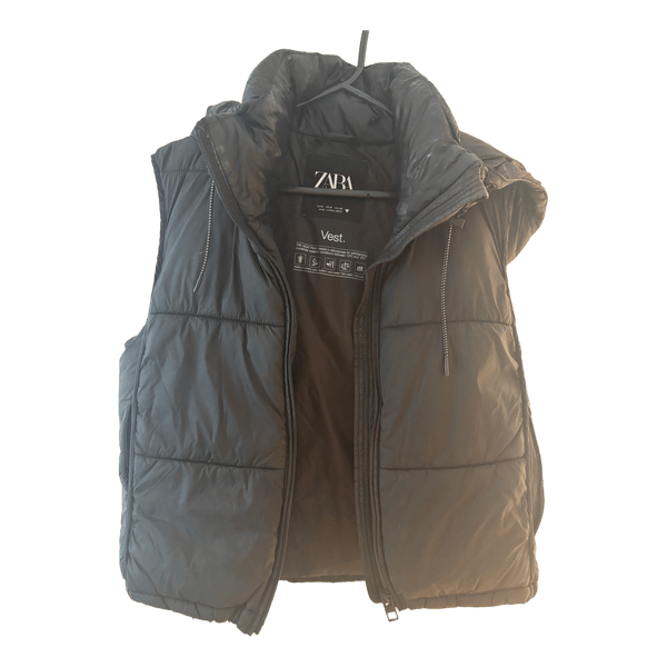 Sort puffer vest