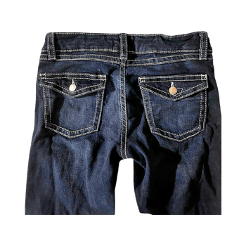 Low waist flare jeas