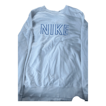 Valkoinen Nike-collegepaita