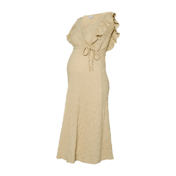 Almond buff dress