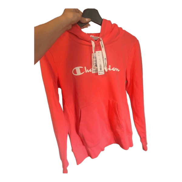 Rød Champion hoodie