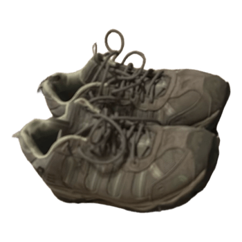 Grey hiking shoes