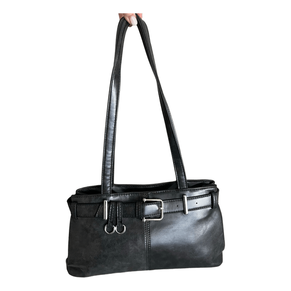 Black shoulder bag