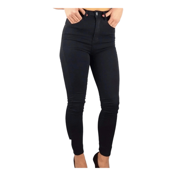 Mustad skinny teksad