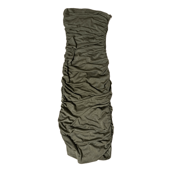 Amisu ruched mini dress