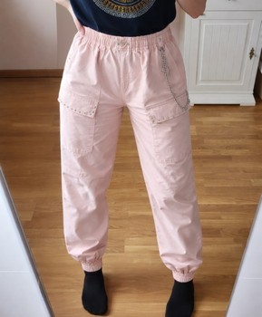 River Island Pink Cargo Pants EUR SIZE 158-164 cm