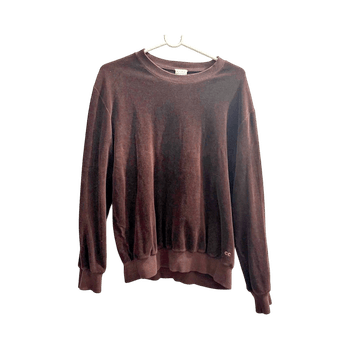 Vintage velour college