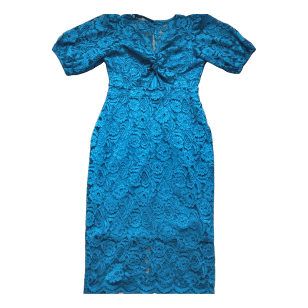 💙 Elegant Blue Lace Dress | Size 40 | Brand New with Tags 💙