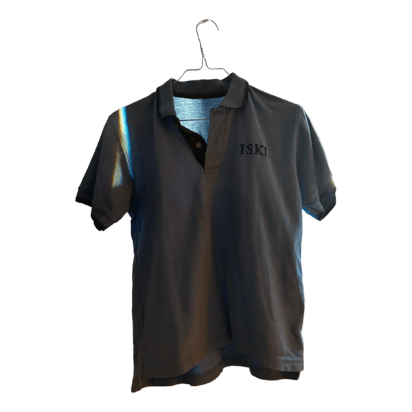 Blå polo t-shirt