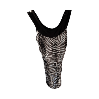 Y2K zebra party dress